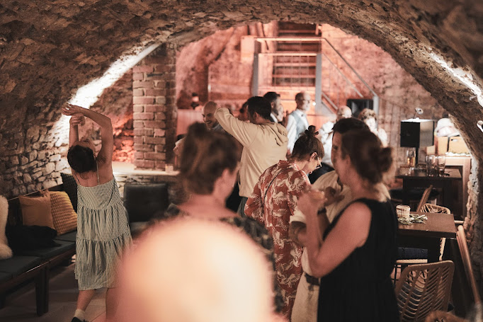 Party im historischen Gewölbekeller